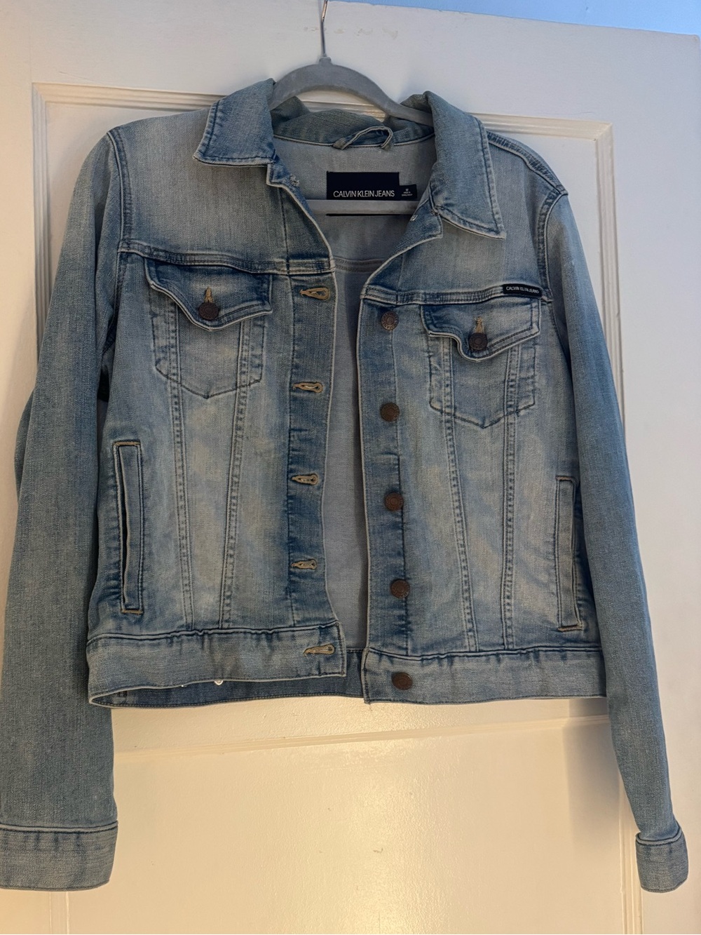 Calvin Klein Light Blue Denim Jacket - Women's
